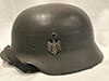 Army M35 re-issued named helmet by EF ( Emaillierwerke A.G. Fulda)